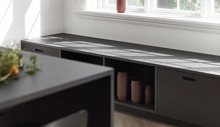 kitchen bench storage