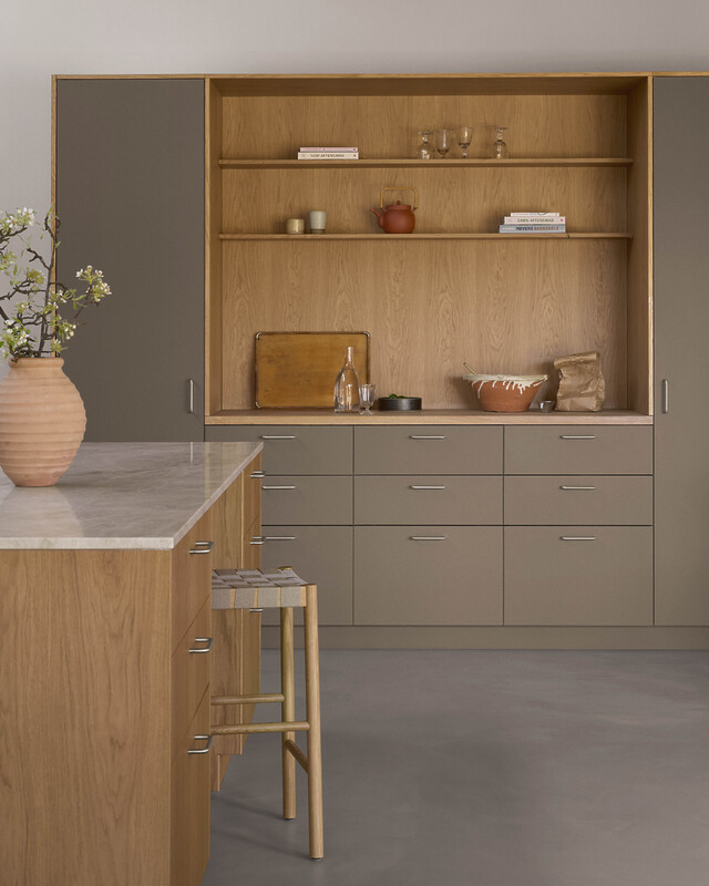 &SHUFL ikeahack koekken fronter oak laminat