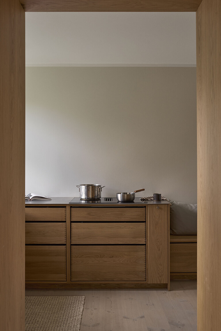 kabinetter i egetræ