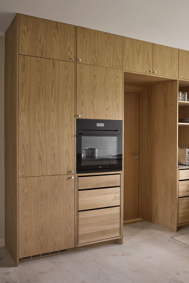 Snedkerkoekken i egetræ